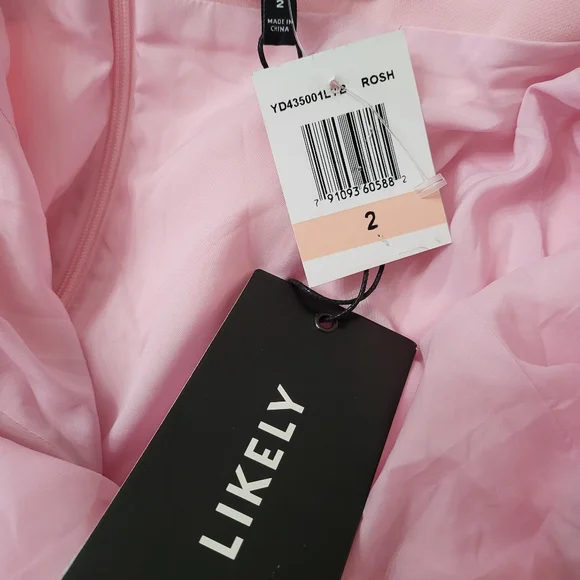 Likely Sunset Gown in Roseshadow Size 2 NWT - Picture 7 of 8